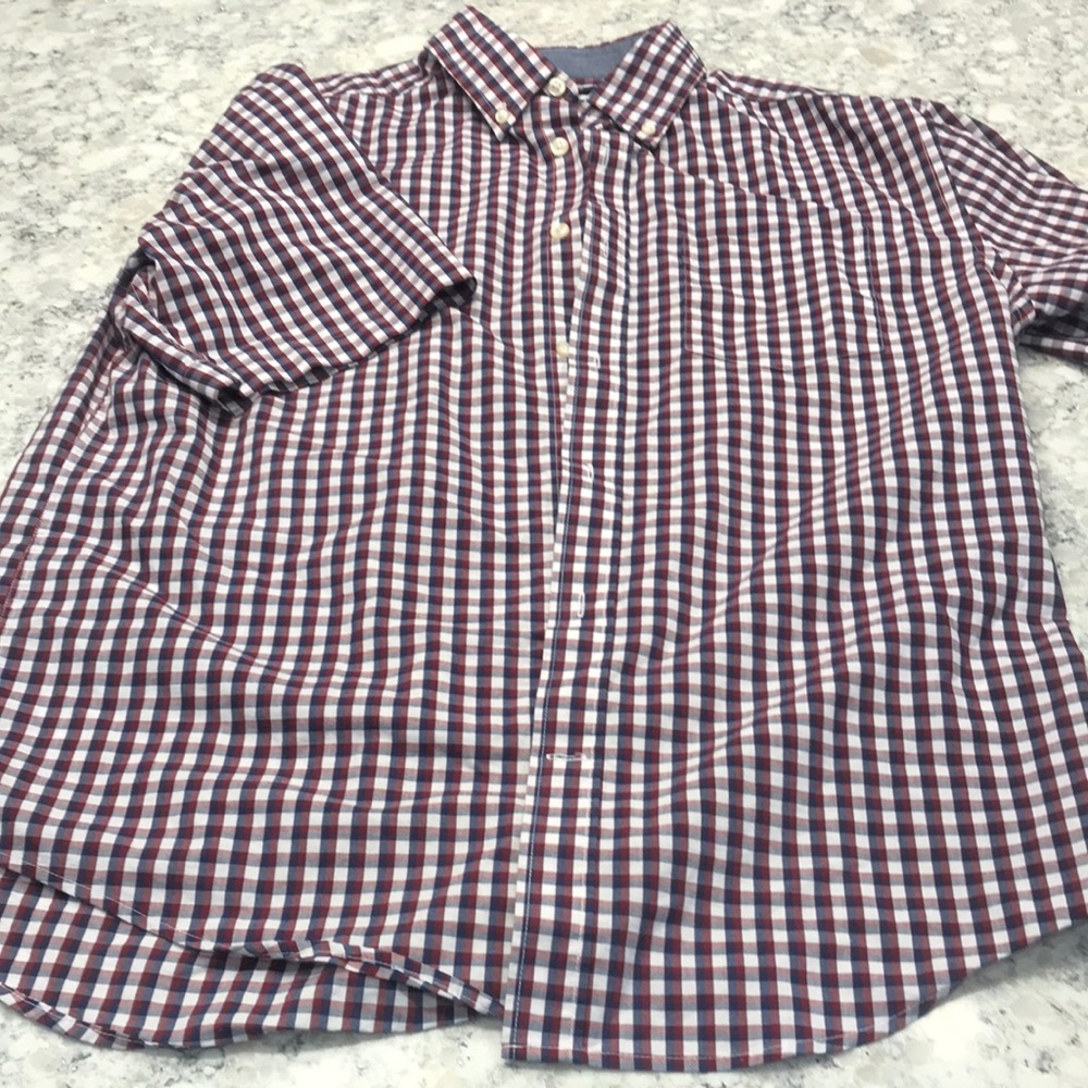 Red blue plaid